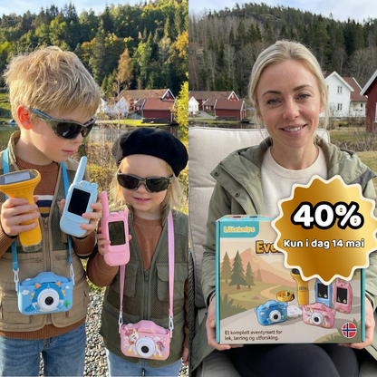 Lilleknips Eventyrpakke – aktiv lek og kreativ utforsking