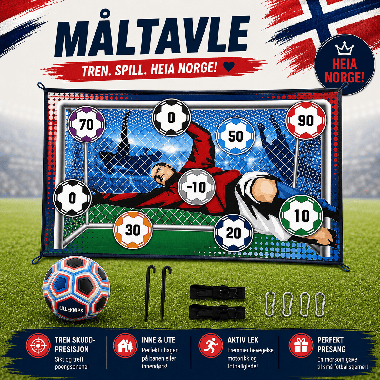Lilleknips™ VM-Kit – For den lille fotballelskeren