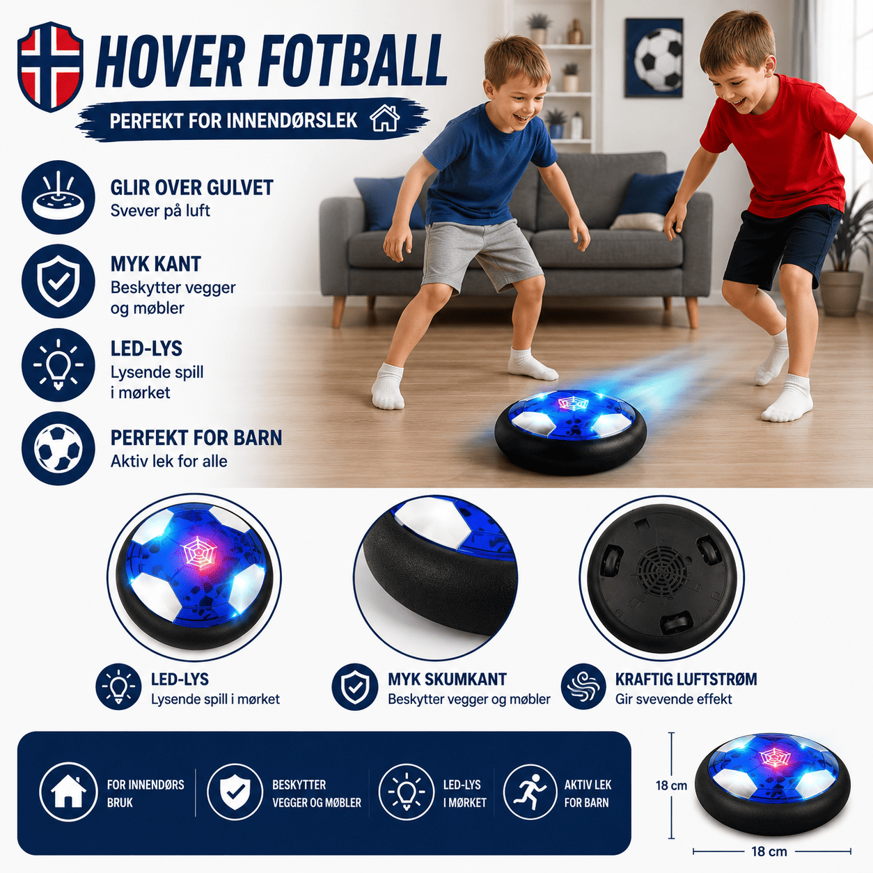 Lilleknips™ VM-Kit – For den lille fotballelskeren