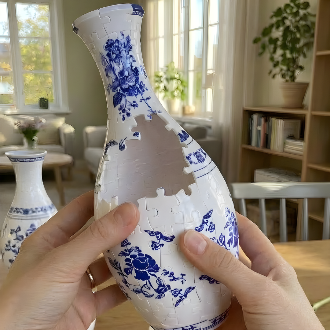Lilleknips Bygg-Selv Vase: Kreativ familietid