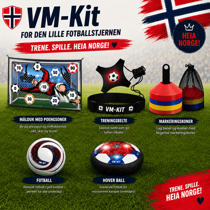 Lilleknips™ VM-Kit – For den lille fotballelskeren