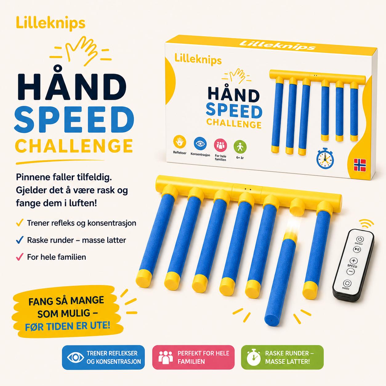 Lilleknips Sommerspill – 5 Spill for Hele Familien