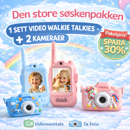 Lilleknips Video Walkie Talkie™ – Se og snakk med hverandre